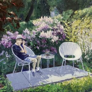 Lazin on a sunny afternoon - sold