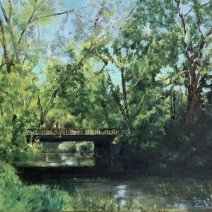 Old Long Crendon Road bridge: River Thame - sold