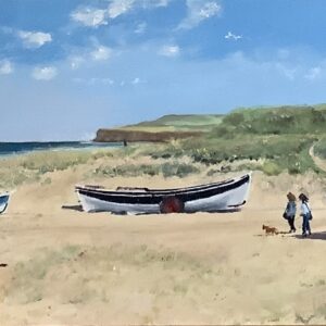 Boats; Maske-by-the-sea - framed  -not for sale